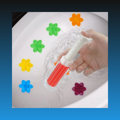 Toilet Flower Gel Stamp