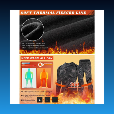 Warmth Preserving Long Sleeve Set