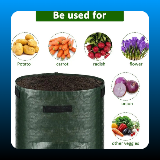 10 Gallon – Durable Garden Grow Bags (3 Pack)