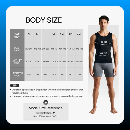 Men’s Silky Soft Compression Tank Top