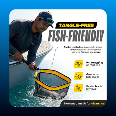 Floating Fishing Net with Handle