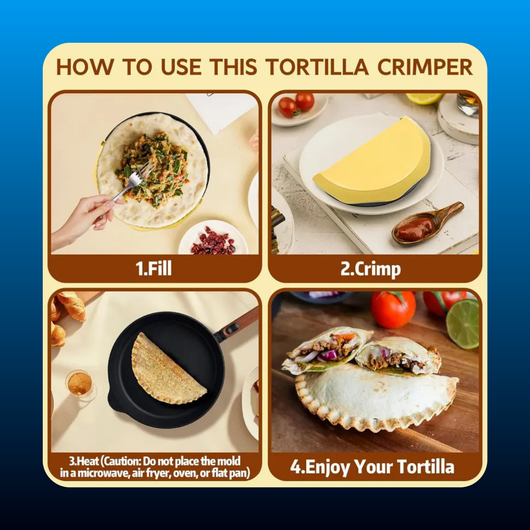 4-in-1 Corntorilla Sealer Crimper Press