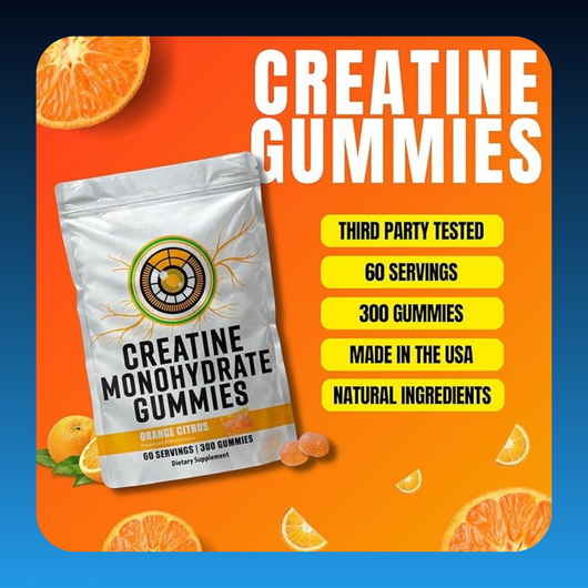 Creatine Monohydrate Flavored Gummies