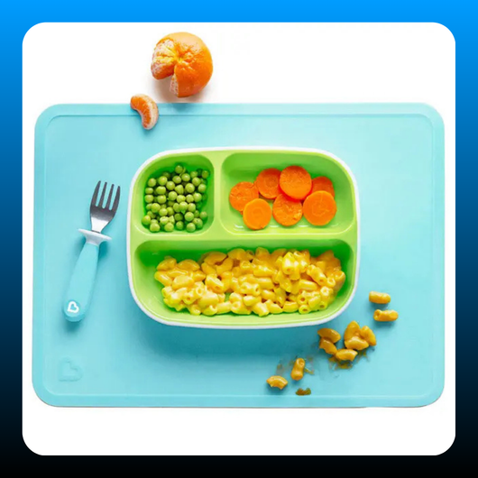 Silicone Placemats for Babies and Toddlers (2 Pack)