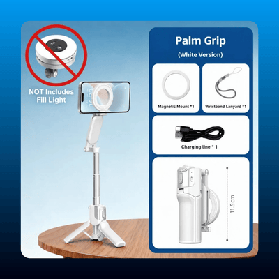 Zoomable Magnetic Selfie Stick Tripod