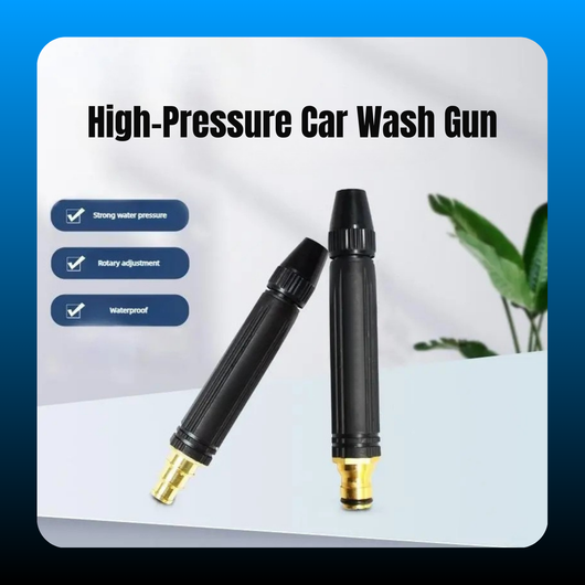 High-Pressure Car Wash Gun