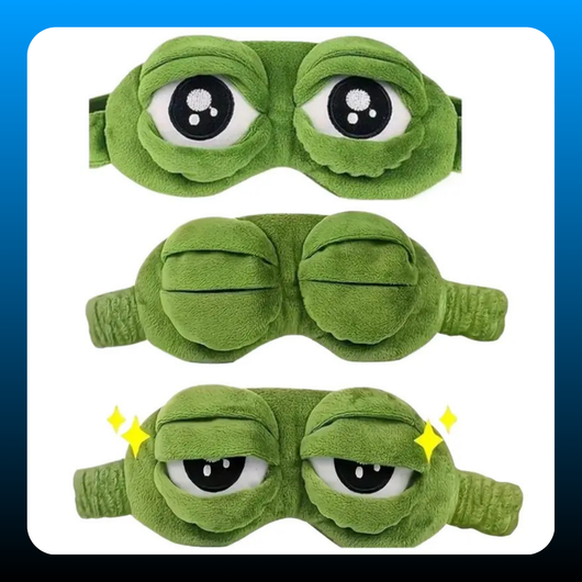3D Frog Sleep Mask