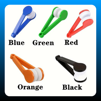 Eyeglass Microfiber Soft Brush Cleaning Tool (5 Pieces)