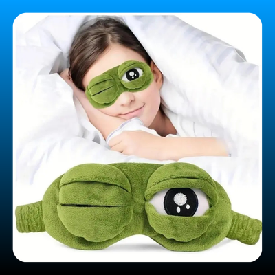 3D Frog Sleep Mask