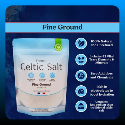 French Fine Celtic Salt Enriched with Minerals