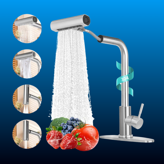 Kitchen Faucet with 4 Spray Modes