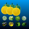 Yellow & Green Sticky Fruit Fly Traps (12 Pack)