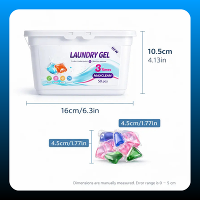 5-in-1 Laundry Detergent Pods (50 Count)