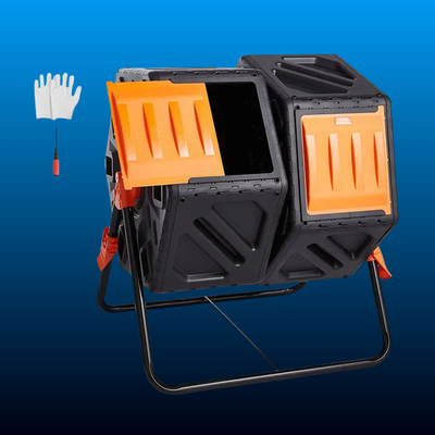 Dual Chamber Tumbling Compost Bin