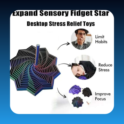 Expanded Sensory Fidget Star