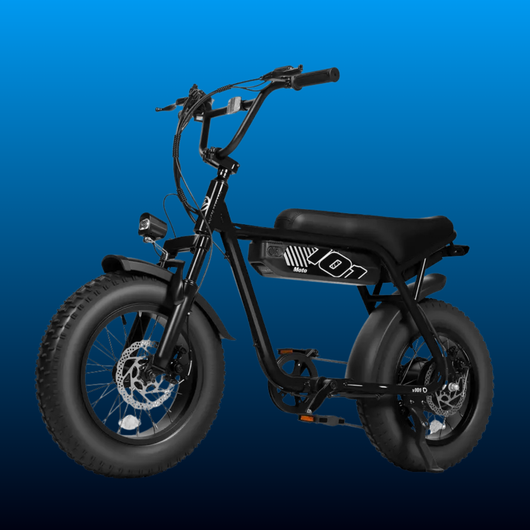 Moped Style Fat Tire Electric Bike