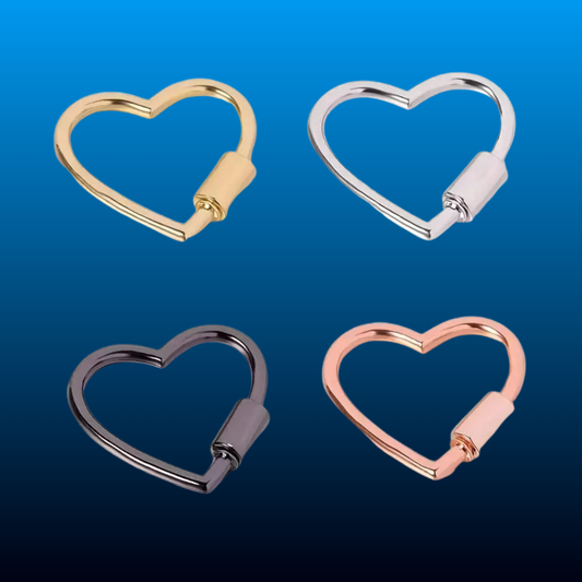 Heart Shaped Climbing Buckle Clip