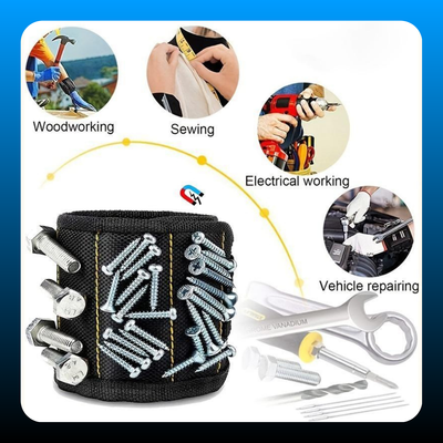 Magnetic Wristband Tool Holder