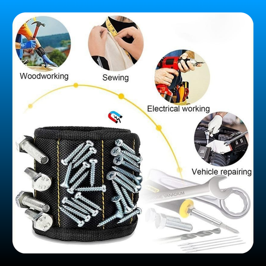 Magnetic Wristband Tool Holder