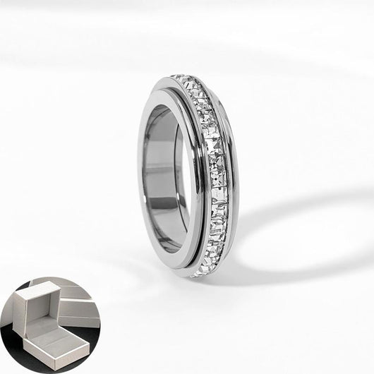 Titanium Steel Spinner Ring
