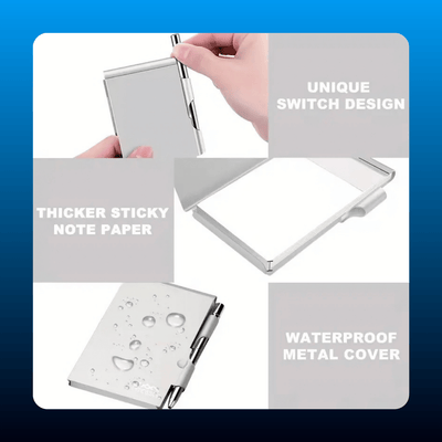 Aluminium Notebook with Pen