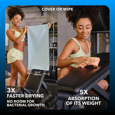 Odor-Free Gym Towels (5 Pack)