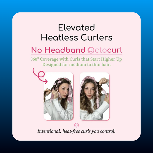No Headband Heatless Hair Curler