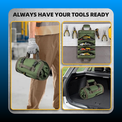 Heavy Duty Roll Up Tool Bag