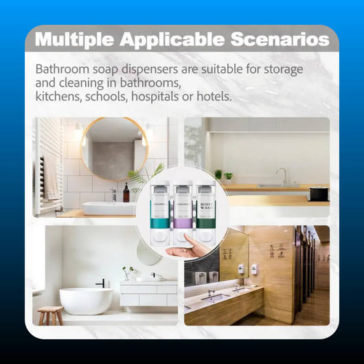 No Drill Wall Shampoo Mount