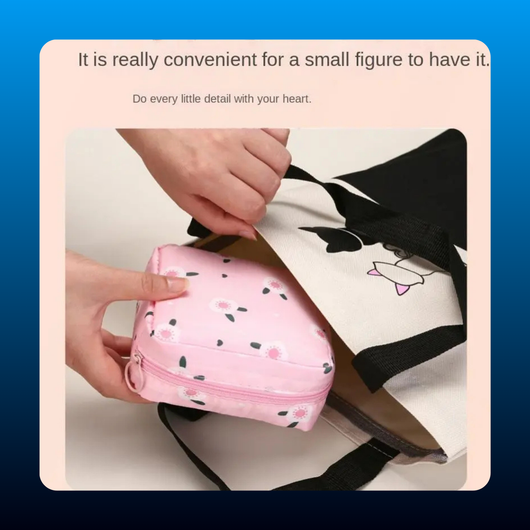 Sanitary Napkin Storage Bag