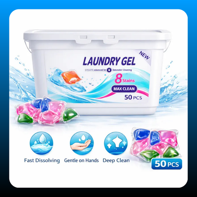 5-in-1 Laundry Detergent Pods (50 Count)