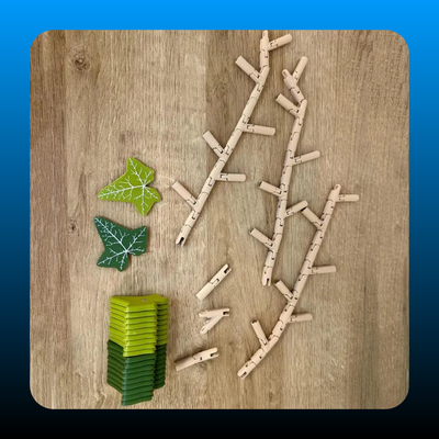 Leaf Refrigerator Magnets