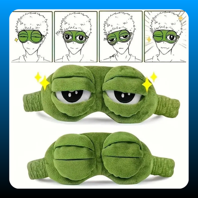 3D Frog Sleep Mask