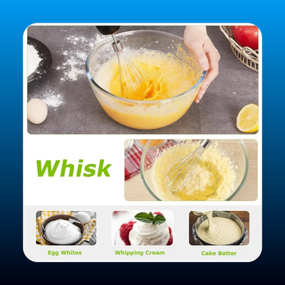 4-in-1 Electric Hand Blender & Mixer Set