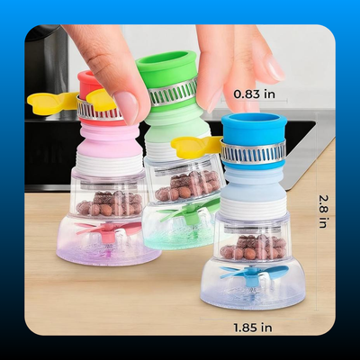Water Faucet Filter Extenders (3 Pack)