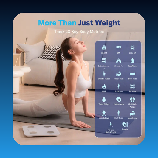 Smart Color Glowing Weighing Scale