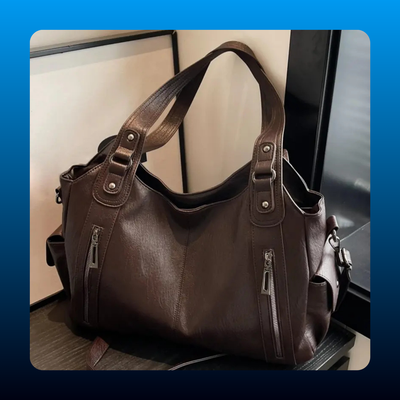 Studded Slouchy Autumn Shoulder Bag
