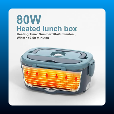3-in-1 Electric Heated Lunch Box, 80W