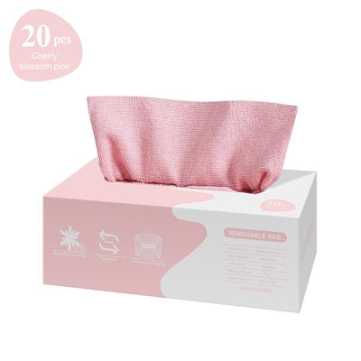 Reusable Microfiber Rags in A Box (20 Pack)