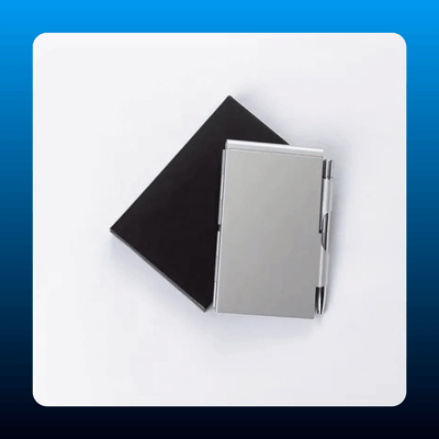 Aluminium Notebook with Pen
