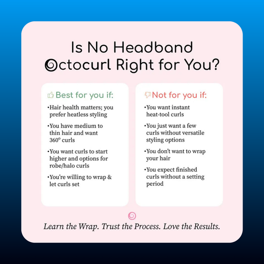 No Headband Heatless Hair Curler