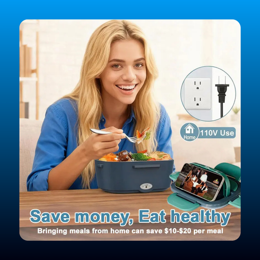 3-in-1 Electric Heated Lunch Box, 80W