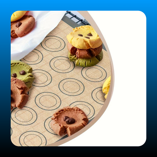Non-Stick Reusable Baking Mats (2 Pack)