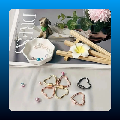 Heart Shaped Climbing Buckle Clip