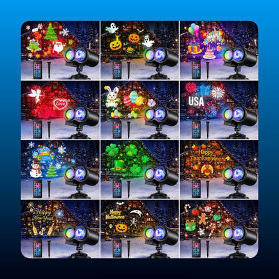 Halloween LED Projector Light with Remote