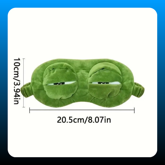 3D Frog Sleep Mask