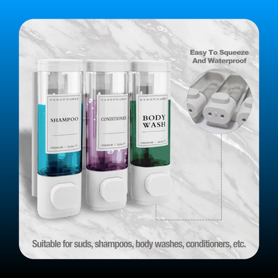 No Drill Wall Shampoo Mount
