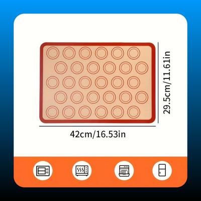 Non-Stick Reusable Baking Mats (2 Pack)