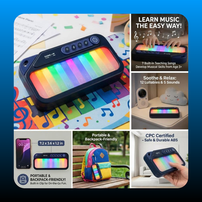 Rainbow Lights Piano Toy
