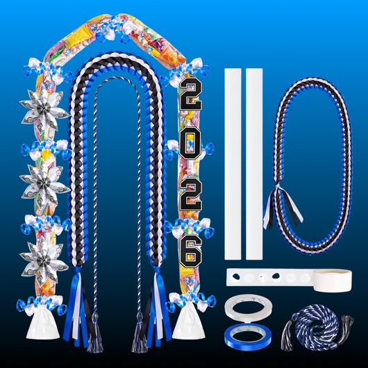2026 Colorful Graduation Leis with Candy